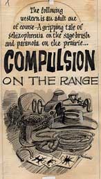 Harvey Kurtzman Original Art: Compulsion/Range Jungle Book Splash