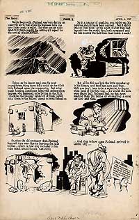 Will Eisner Original Spirit Art: The Pinhead p. 2