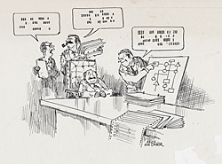 Will Eisner Original Art: Computer Jargon