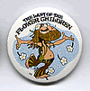 Button 102: The Last of the Flower Children (hippie) Howard Cruse