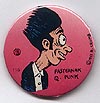 Button 116: Pasternak Q. Punk (# 3 of 11 in Crumb series)