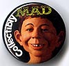 Button 201: Collectibly Mad (Alfred E. Neuman) book promo pin (1995)