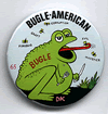 Button 065: Bugle-American (Wisconsin underground Newspaper by Denis Kitchen)