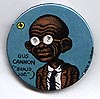 Button 082: Gus "Banjo Joe" Cannon (# 4 of 11 in Crumb Series)