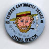 Button 005: Famous Cartoonist Joel Beck