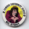 Button 048: Famous Cartoonist  Bill Stout