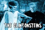 Bill and Hillary Clinton are The Clintonsteins