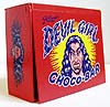 Devil Girl Choco Bars by R. Crumb - Empty Box
