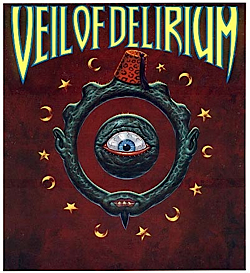 Veil of Delerium Card Set Promo Sign - Todd Schorr