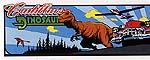 Cadillacs & Dinosaurs Candy Wrappers: T-Rex with Cadillac