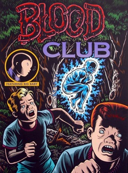 Charles Burns Serigraph: Blood Club - Signed