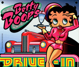 Betty Boop's Drive-In Sign
