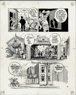 Will Eisner Original Art: TO THE HEART OF THE STORM, pg 28 (1991)