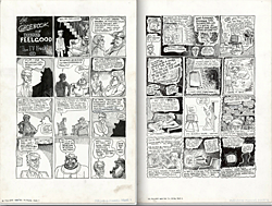 Frank Stack Original Art: Case of Dr. Feelgood: TV Freak (1972) 2 pc Lot