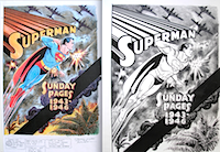 Peter Poplaski Original SUPERMAN Art lot of 2