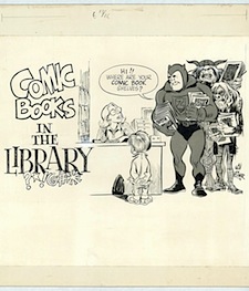 Will Eisner Art: Comics in the Library (1974)
