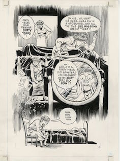 Will Eisner Art: INVISIBLE PEOPLE "Mortal Combat" (1992) pg. 05