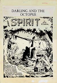 Complete 7-page Spirit story, "Darling and The Octopus"