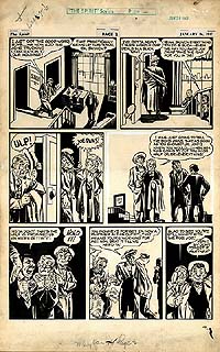 Will Eisner Original Spirit Art: The Partner p. 2