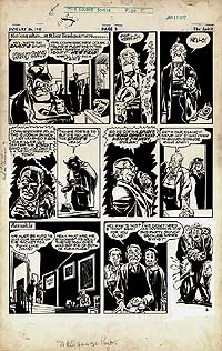 Will Eisner Original Spirit Art: The Partner p. 5