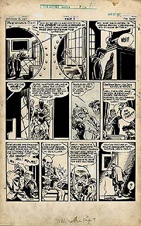 Will Eisner Original Spirit Art: The Partner p. 7