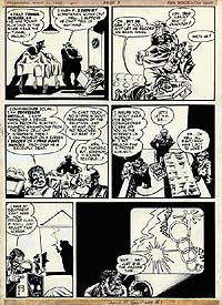 Will Eisner Original Spirit Art: The Tunnel p. 3