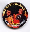 Button 160: George H. Bush & Dan Quayle set constitution on fire. #  3 of 4