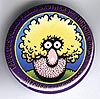 Button 207: Freak Brothers Munchie Bars [Purple Fat Freddy] Shelton / Mavrides art