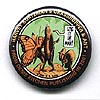 Button 230: Grasshopper & Ant: Harvey Kurtzman (Butterfly)