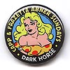 Button 260: Capp & Frazetta Li'l Abner Sundays promo (Daisy Mae)