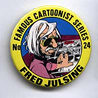 Button 024: Famous Cartoonist Fred Julsing (Tom Poes, Ukkie)