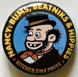 Button 215:  Nancy Fest Bushmiller Bum