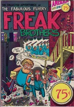 FABULOUS FURRY FREAK BROTHERS #1. Gilbert Shelton 1971 (12th printing)