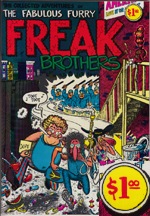 FABULOUS FURRY FREAK BROTHERS #1. Gilbert Shelton 1971 (14th printing)