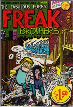 FABULOUS FURRY FREAK BROTHERS #1. Gilbert Shelton 1971 (16th printing)