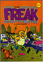 FABULOUS FURRY FREAK BROTHERS 2. Gilbert Shelton 1972 (7th printing)