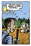 Mr. Natural Postcard NO. 151 by R. Crumb