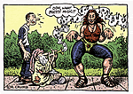 Mr. Natural Postcard NO. 164 by R. Crumb