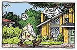 Mr. Natural Postcard NO. 166 by R. Crumb