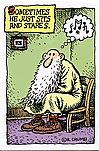 Mr. Natural Postcard NO. 167 by R. Crumb