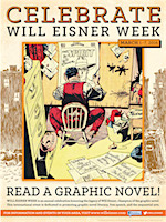 Will Eisner Week Poster (2016) Drawing Board