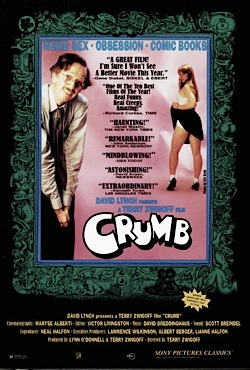 ORIGINAL Terry Zwigoff CRUMB MOVIE POSTER (1995)