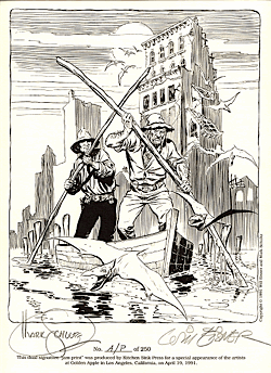 Eisner & Schultz City in the Sea "Jam Print" SIGNED A/P