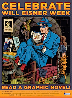 Will Eisner Week Poster (2015) 75th Aniv of The Spirit