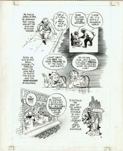Will Eisner Original Art: Page 2 pencil and ink art from Invisible People (1992). LOT of 3