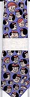 Nancy and Sluggo Silk Necktie - Blue (Bushmiller)