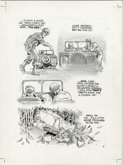 Will Eisner Original Art: Page 2 from Last Day in Vietnam (2000)