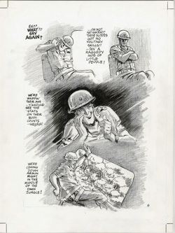 Will Eisner Original Art: Last Day in Vietnam (2000) pg 08