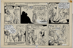 Frank Stack Original Art: Case of Perverted Poodle / Dr. Feelgood