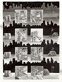 Will Eisner Art: 3:00 AM Father (1981)